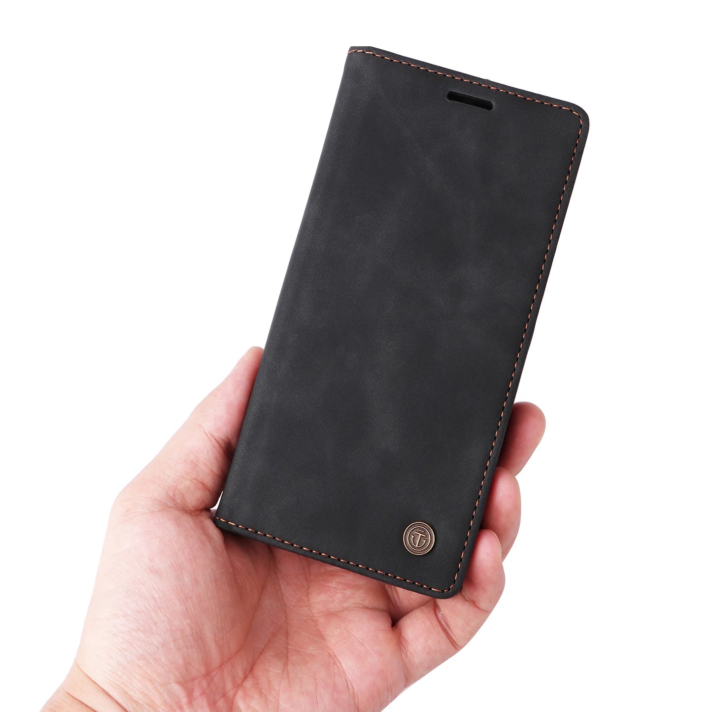 Ultrathin Leather Flip Case For Samsung Galaxy S26 S25 S24 S23 FE S22 Ultra S21 S20 Plus Note 20 5G Business Wallet Phone Cover
