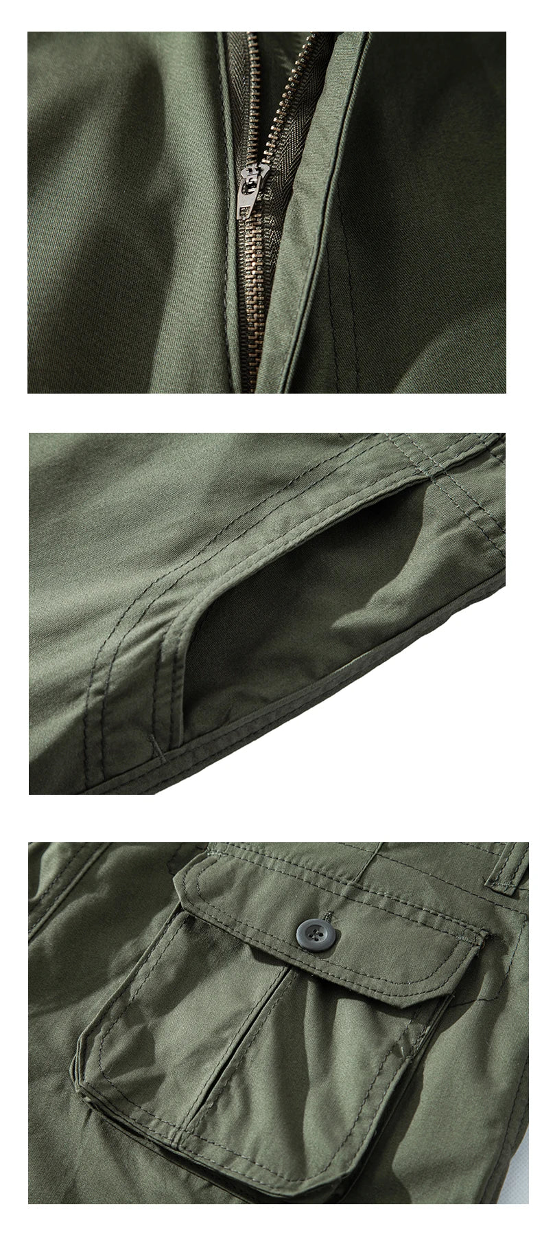 Men's Cargo Shorts Big Size Sports Knee Shorts Classic Short Pants Streetwear Hip Hop Straight Loose Pants