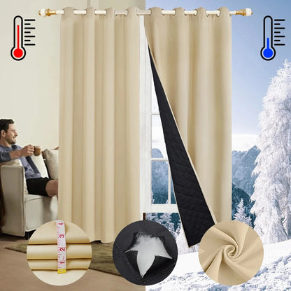Blackout Curtains | Custom Thermal Waterproof Soundproof Curtains for Bedroom & Living Room