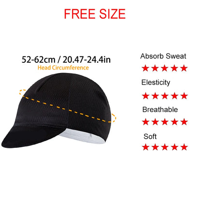Pro Cycling Cap – Quick-Dry Road & MTB Hat for Under Helmet