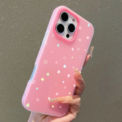 Cute Colorful Star Case for Samsung Galaxy S26 S25 S24 S23 Ultra A57 A37 A56 A55 A54 A53 A17 5G A36 A35 A34 S21FE S22 Plus Cover