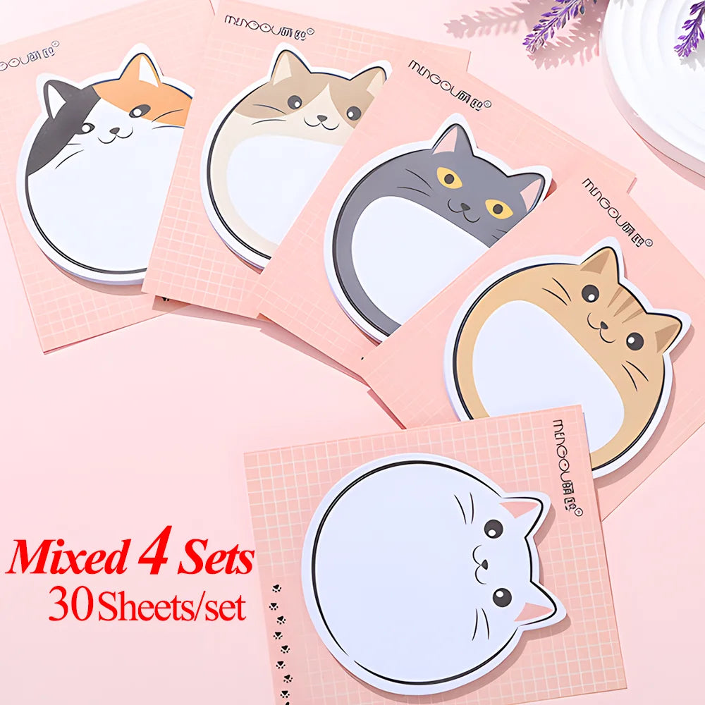 Kawaii Sticky Notes - Cute Journaling Memo Pads for To-Do Lists and Planning