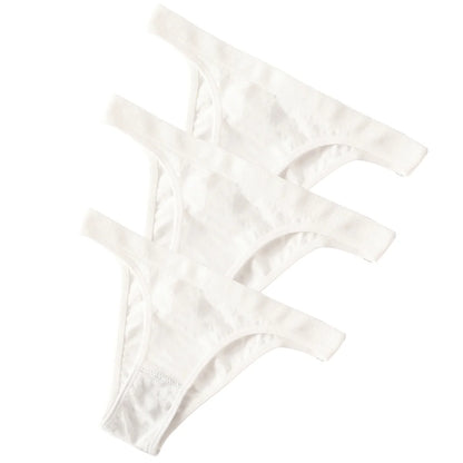 3Pcs/Set Women High Cut Brazilian Panties High Rise Seamless Underwear Soft Stretch Sports Soft Briefs Ladies Sexy Lingerie M-L