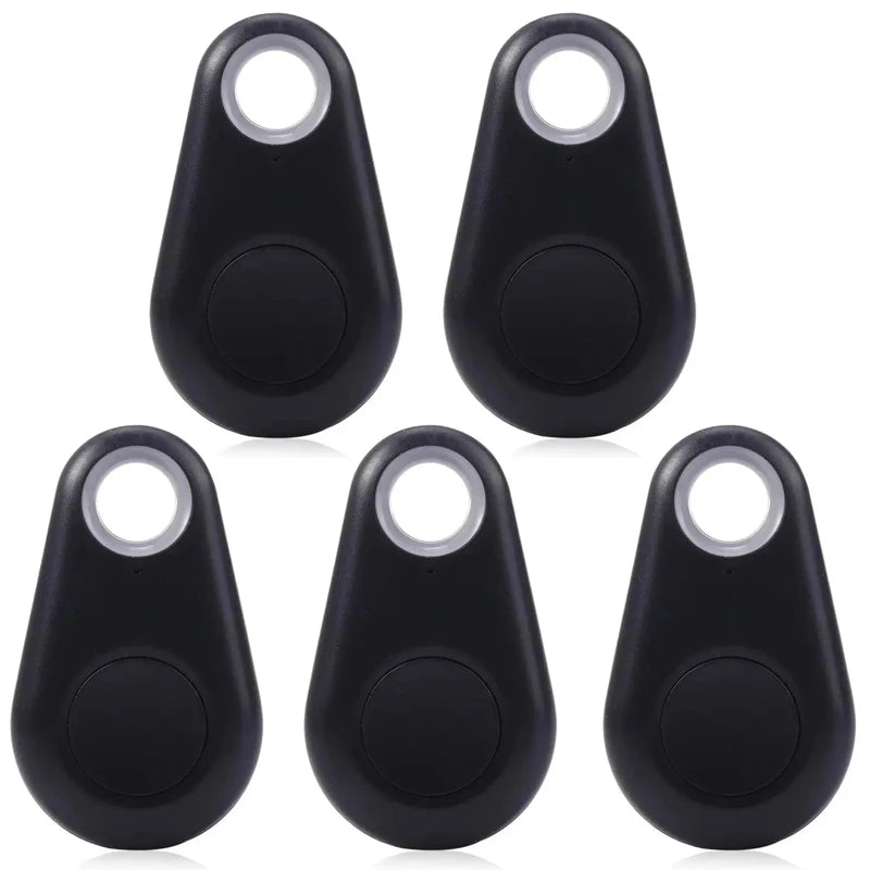 5pcs Mini Fashion Smart GPS Tracker Pet Bluetooth Anti-lost Alarm Tag Wireless Dog Kid Bag Wallet Key Finder Locator Accessories