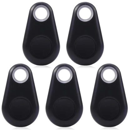 5pcs Mini Fashion Smart GPS Tracker Pet Bluetooth Anti-lost Alarm Tag Wireless Dog Kid Bag Wallet Key Finder Locator Accessories