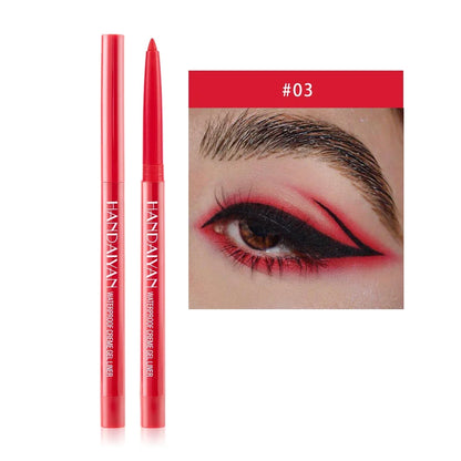 Matte Eyeliner Pencil - Waterproof Gel Pencil With 20 Colorful Shades | Long Lasting, Quick Dry