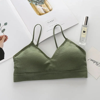 Sexy Sport Bra Top Backless Sports Bra Women Bra Tops Bralette V Neck Brassiere Sport Femme Seamless Underwear Push Up Sport