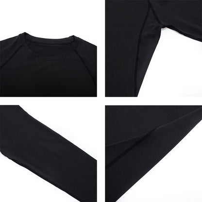 Compression T Shirt Men - Quick Dry Summer Sportswear Athletic Gym Top