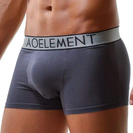 Mens U Convex Anti-Move Underpants - Varicose Scrotal Pouch Support