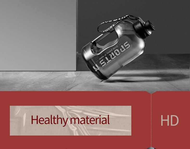 1L UP To 5L Large Capacity Bicycle Water Bottle Fitness BPA FREE Scale Drink Bottle for Men Gym Cycling Camping Water Bottle Cup