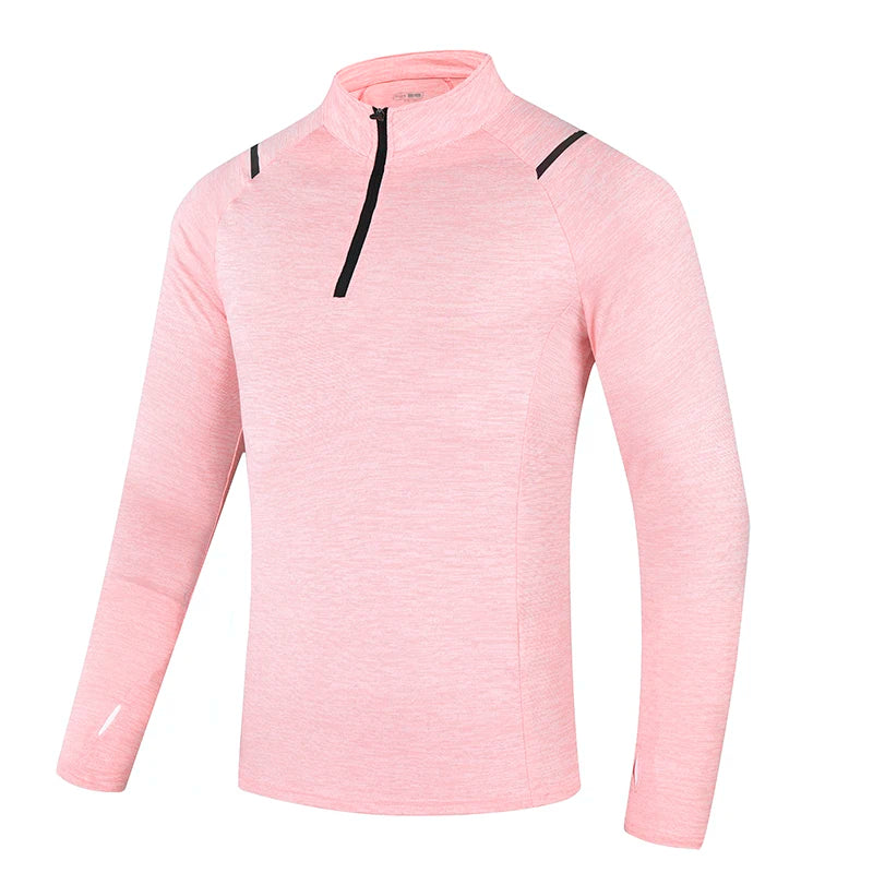 Unisex Long Sleeve Shirt - Breathable Fitness Top With Anti Sweat Technology