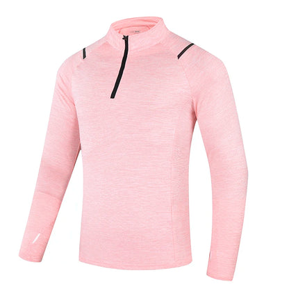 Unisex Long Sleeve Shirt - Breathable Fitness Top With Anti Sweat Technology