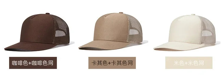 Big Head Man Large Size Mesh Baseball Hats Outdoors Plus Size Sport Caps Dad Oversize Trucker Cap 56-61cm 62-66cm