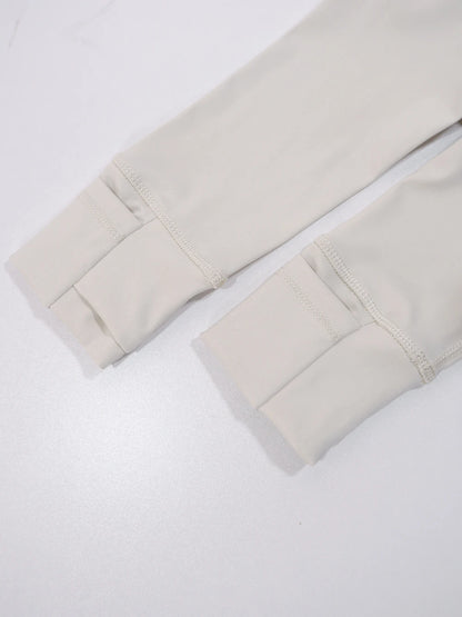 Gold zipper jacket and yoga pants set, sportswear, quick-dry and breathable, slimming and lightweight, tight-fitting