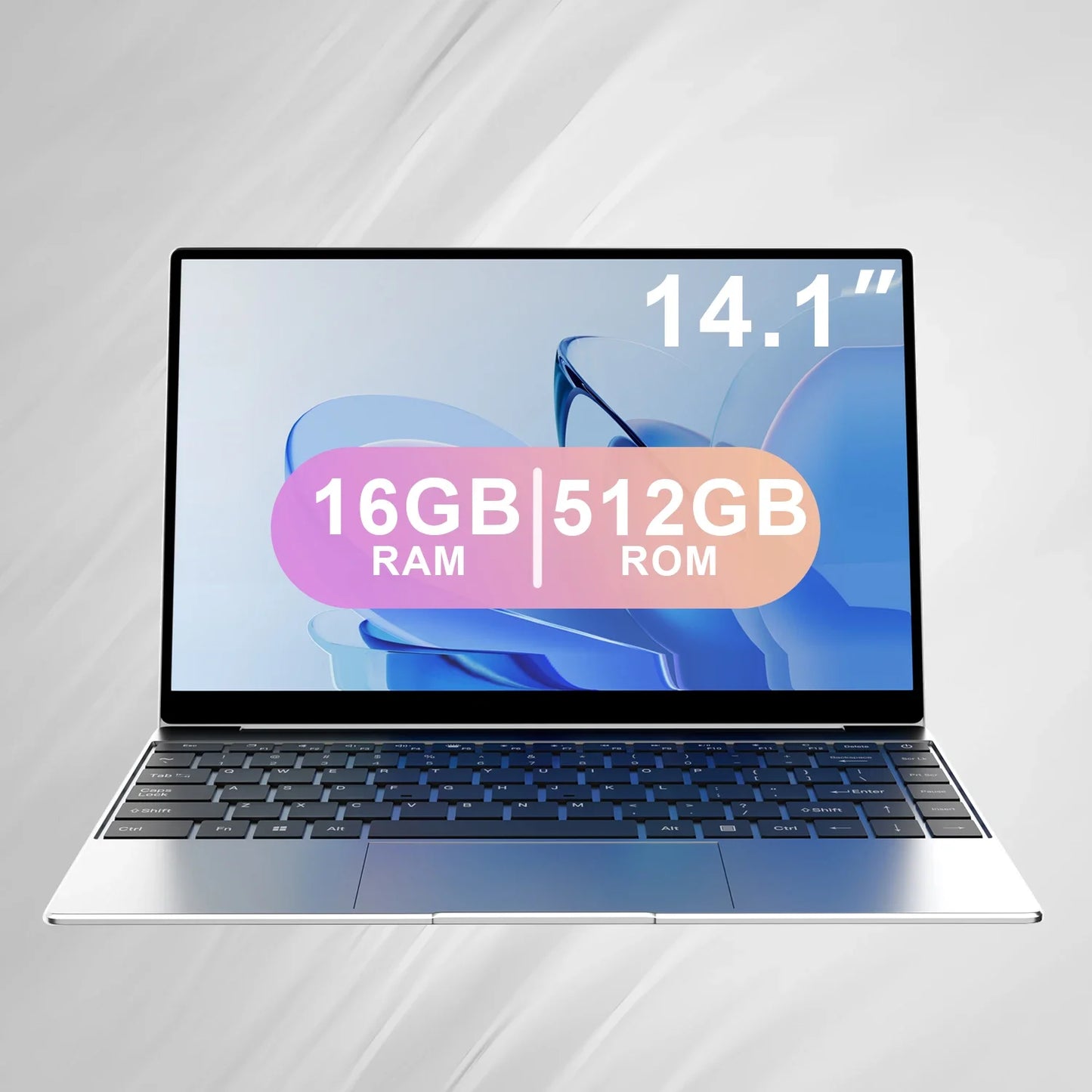 Ultra Slim Laptop 14 Inch Notebook - 16GB RAM, 2TB SSD, Intel Pentium N3700, Windows 11 Pro
