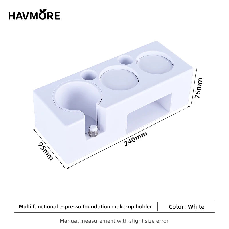 Espresso Tamper Holder | Multifunction Coffee Tool with ABS Stand & Knock Box