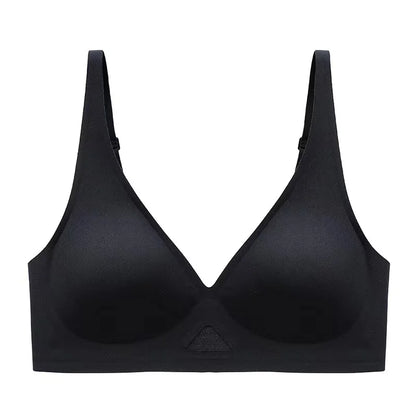 Push Up Bra Seamless Bras Wire Free Padded For Women U Shape Back V Neck
