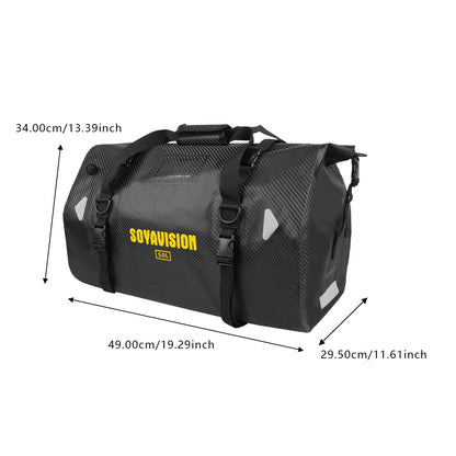 Waterproof Motorcycle Dry Bag - Reflective Duffle for Travel Hiking Camping Fishing