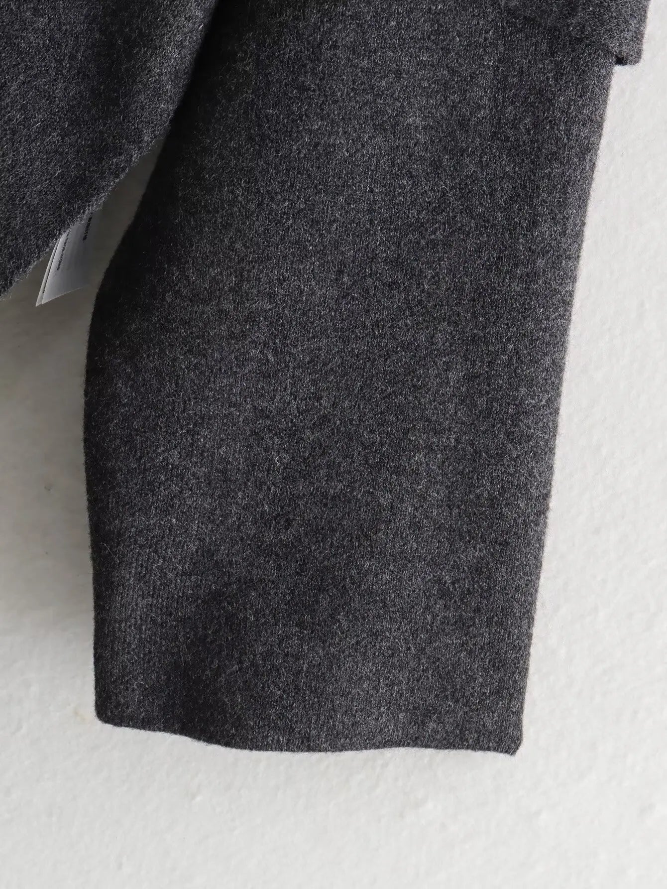 Knitted Coat Women – Warm Autumn Coat Female With Scarf Collar & Button Closure