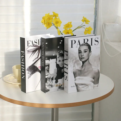 3Pcs Decorative Fake Books - Living Room Coffee Table Ornaments