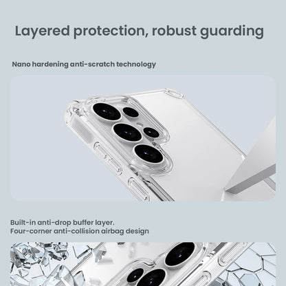 Nillkin for Samsung Galaxy S26 Ultra S26 Plus S25 Ultra S24 Ultra S23 Ultra TPU + PC Silicone Soft Transparent Phone Case