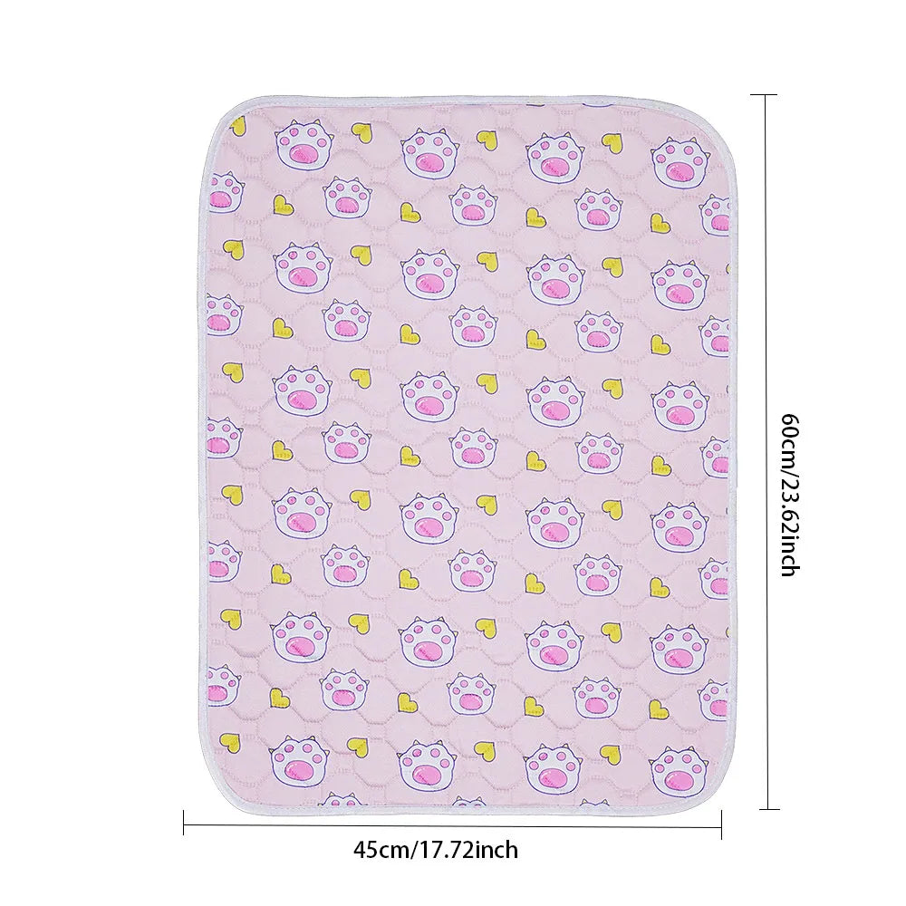 BIAI Winter New non-slip Mat for Pets Waterproof Dog Pee Pad Breathable Cat Mat Washable Pet Diaper Pad High Absorbent Pet Mat