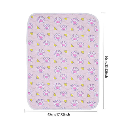 BIAI Winter New non-slip Mat for Pets Waterproof Dog Pee Pad Breathable Cat Mat Washable Pet Diaper Pad High Absorbent Pet Mat