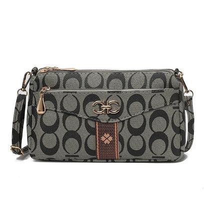 Ladies Crossbody Bag – Large Capacity Vintage Shoulder Bag with Coin Pocket