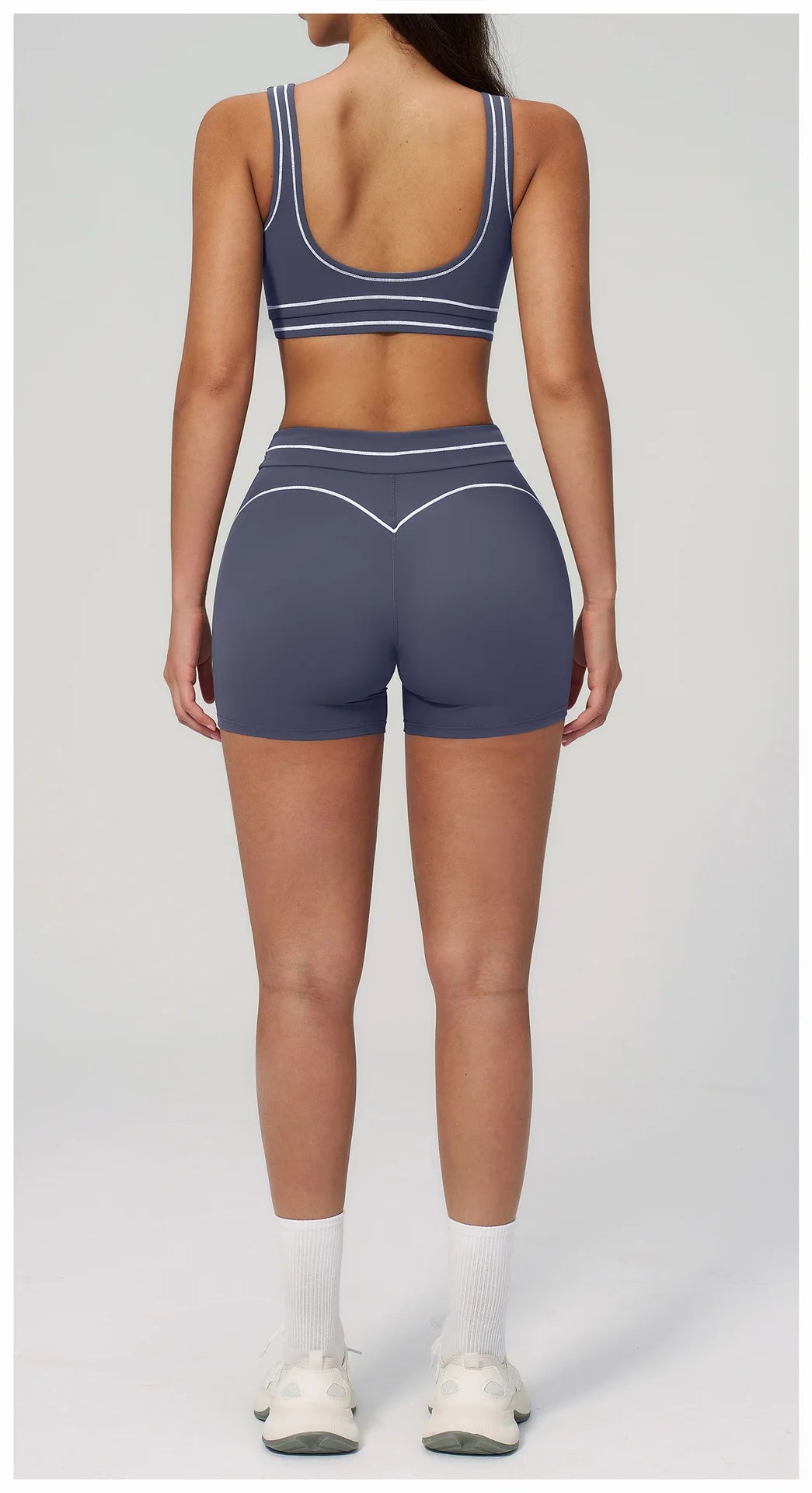 Fitness Suit 2PCS Yoga Set Women's Tracksuit Sports Outfits Gym Running Push Up Sportswear Legging Athletic Wear Workout Clothes