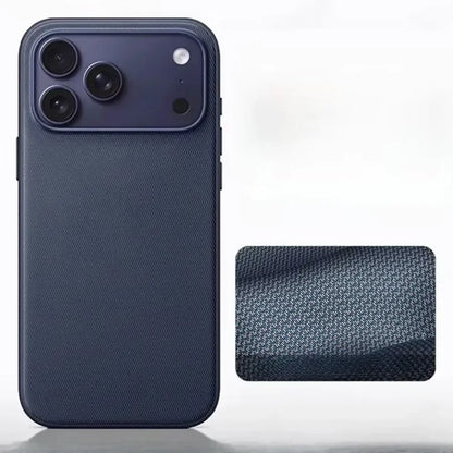 New Original Technology Woven Magnetic Case For iPhone 18 Pro 17 16 15 14 13 Pro Max For Magsafe Wireless Charger Official Cover