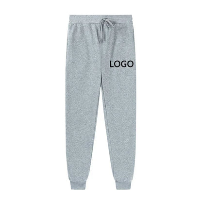 Customized Sweatpants Men Fashion Peronality Printed Drawstring Pocket Sport Pants Women Casual Workout Jogging Long Trousers