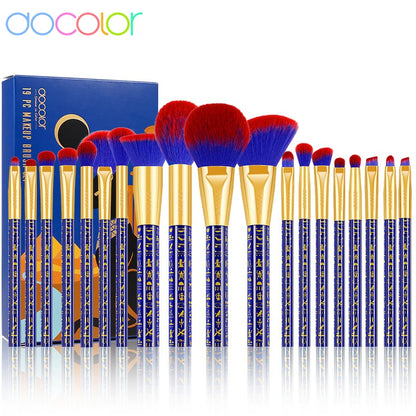 Docolor Makeup Brush Set Professional 10-30pcs Eyeshadow Blush Synthetic Foundation Brush Powder Contour Cosmetic Tool For Women