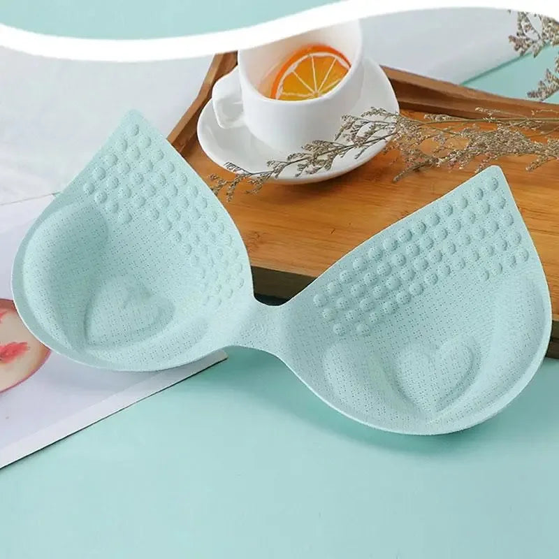 Latex Bra Pads – Push Up Breast Enhancer Pads | Wire Free, Breathable, Strapless