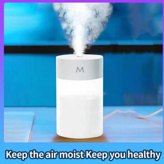 Mini Ultrasonic Humidifier  Aromatherapy Diffuser - Portable USB Essential Oil Sprayer with LED Lamp for Home  Car - ZOOMNSTORE