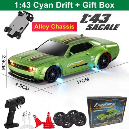 164 4WD Drift RC Car - High Speed Remote Control Mini Racing Model