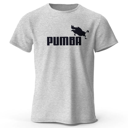Men's Graphic T-Shirt - Pumba Print Cotton Tee | Breathable Short Sleeve Summer Top