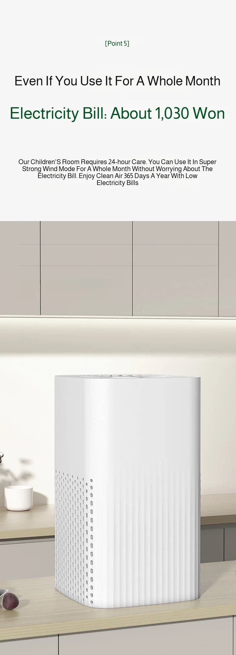Air Purifier - High Efficiency Deodorizing Desktop Indoor Purifier - ZOOMNSTORE