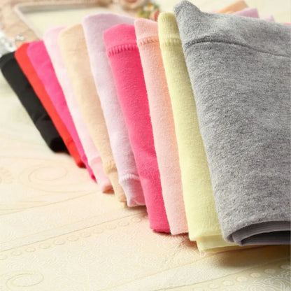 4Pcs/Lot High Waist Panties Women Underwear Cotton Shapers Body Slimming Plus Size Briefs Underpants Female Sexy Lingerie Shorts