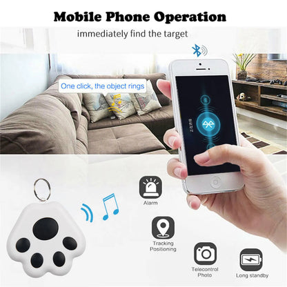 Mini GPS Locator Anti-Lost Device Alarm Wallet Keychain Smart Tag Bluetooth Tracer Keychain Pet Child Luggage Tracker Key Finder