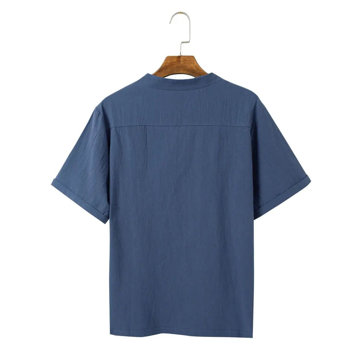 Linen Cotton T-shirt Men's Set Chinese Style Short Sleeve Sportswear +trousers 2 Piece Sets Summer Men Tracksuit Solid Suit