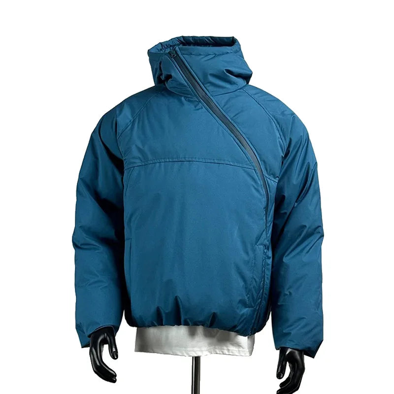 Winter Ski Parka Jacket Men Women Fashion Loose Padded Cotton Hooded Jacket Cityboy Streetwear Hoody Parkas Coat Outerwear