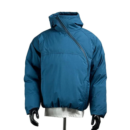 Winter Ski Parka Jacket Men Women Fashion Loose Padded Cotton Hooded Jacket Cityboy Streetwear Hoody Parkas Coat Outerwear