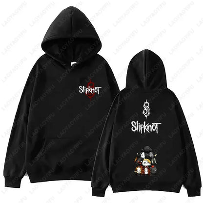 New Retro Casual Style S-Slipknot Rock Band Women Men Hoodie Sweatshirts Casual Clothes Hoody Warmth Streetwear Pullovers Top
