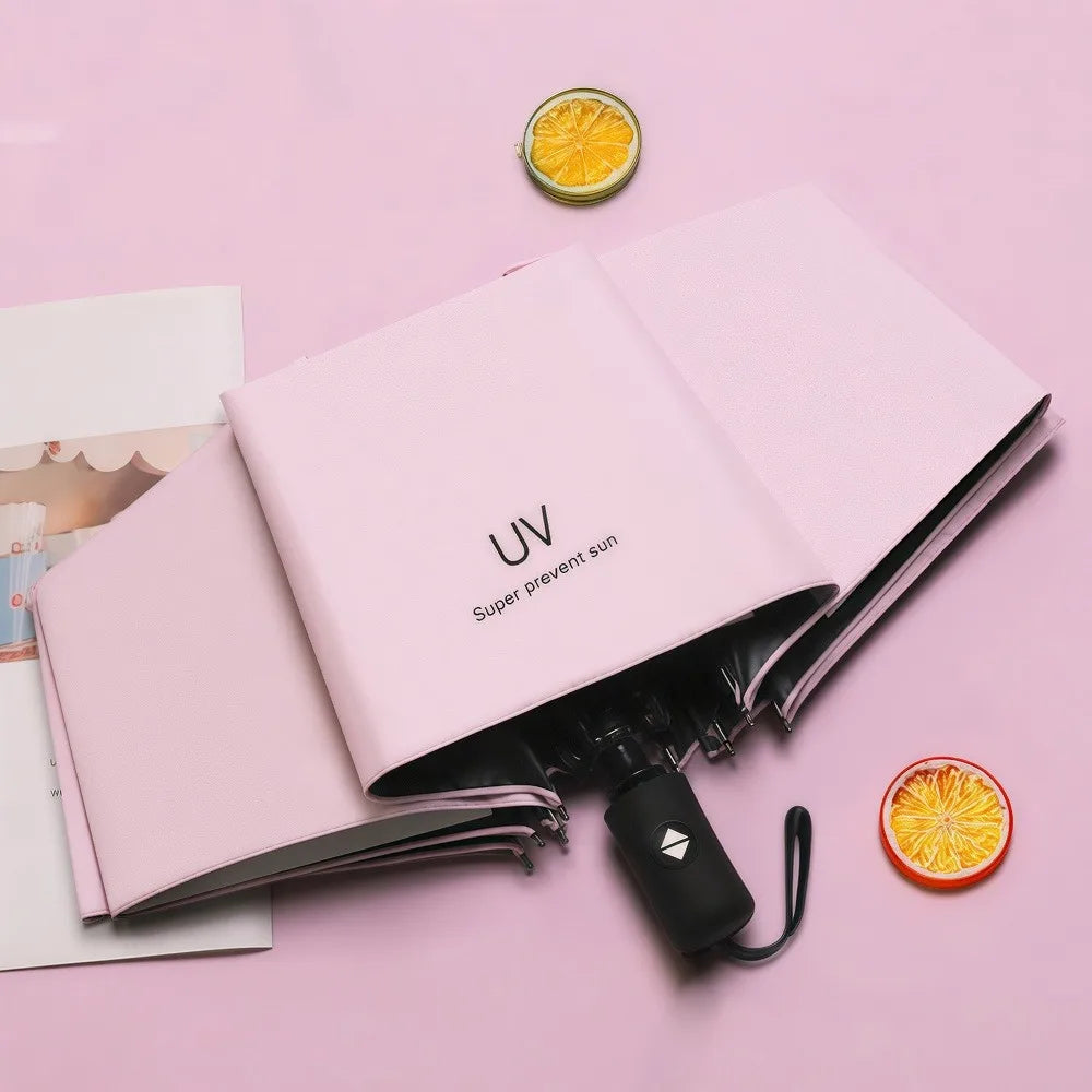 The portable automatic umbrella is sturdy and durable, suitable for various weather conditions zwq