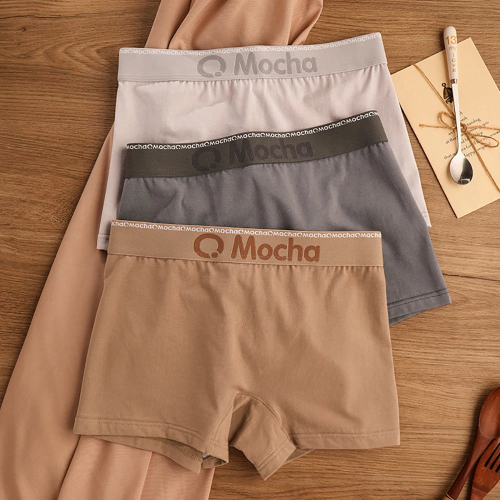 3PCS/Pack 100% Cotton Comfortable Soft Antibacterial Women's Panties Female Safety Underwear Hygroscopic Breathable Lingerie