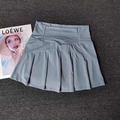 Women Tennis Skirt High Waist Shorts in Skirt Sports Skirt Gym Shorts Fitness Yoga Skirt Running Sport Skirts Golf Wear Skirt