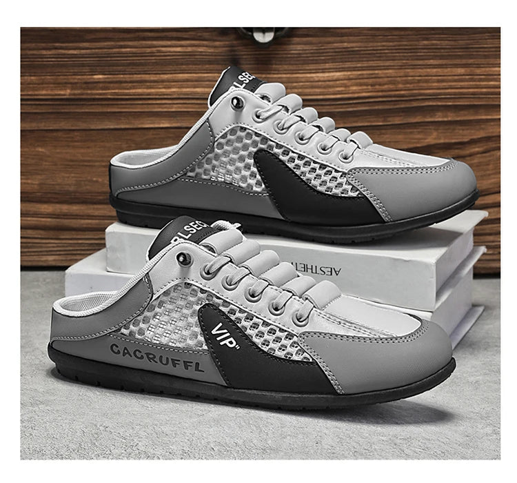 Men's Fashion Multi-Functional Casual Shoes - Durable and Comfortable Sports Sandals with Soft Insole, Breathable Fabric Lining,