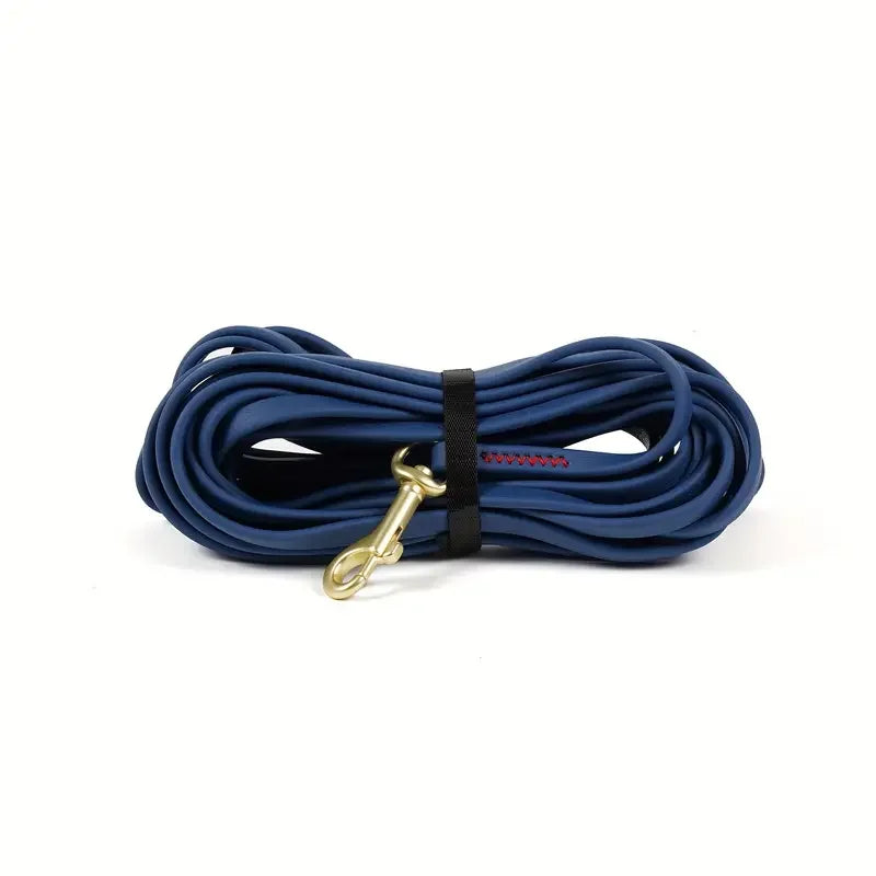 Dog Leash 5ft, 10ft, 20ft, 30ft PVC Recall Waterproof Dog Leash Beach Swimming Training Dogs Lead for Pet, Medium and Large Dogs