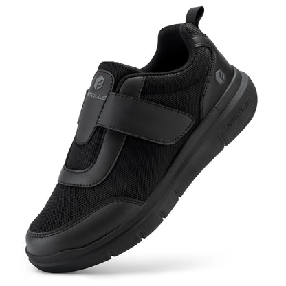 FitVille Men's Extra Wide Width Diabetic Shoes Lightweight Walking Casual Shoes for Swollen Feet Neuropathy Pain Relief