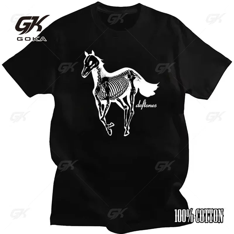 Deftones Cotton Singer Band T Shirt Men Women Hip Hop Rock Tee Fashion Short Sleeve T Shirt Summer Clothes T-shirts Tops